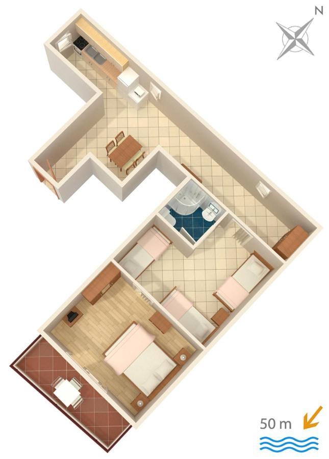 Apartments By The Sea Promajna, Makarska - 2673 Exterior foto